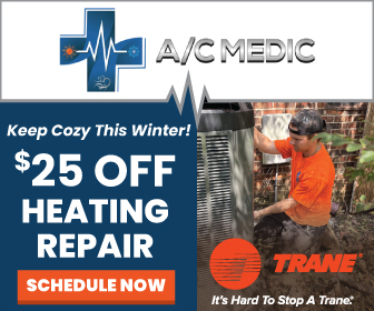 $25 off heating repairs