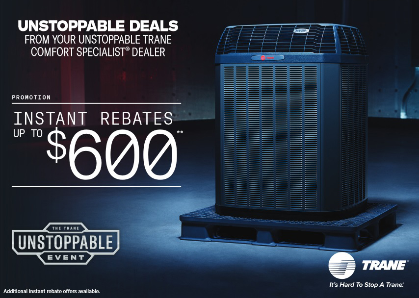Get Unstoppable Deals from Your Trane Dealer! A/C Medic